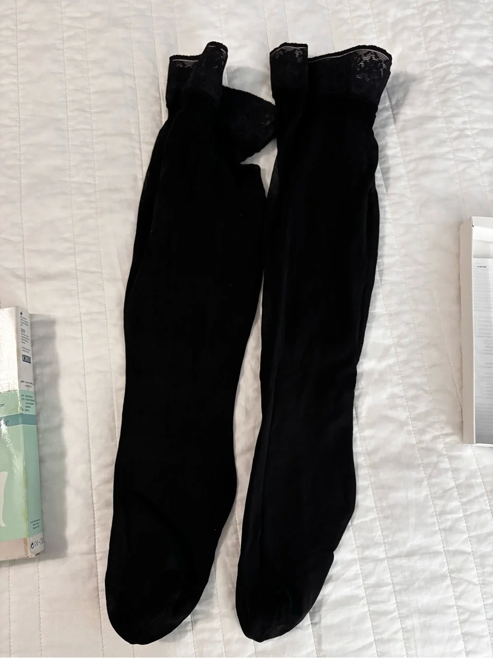 2 Pack JOBST UltraSheer 8-15 mmHg Closed Toe Support Stockings, Thigh High
